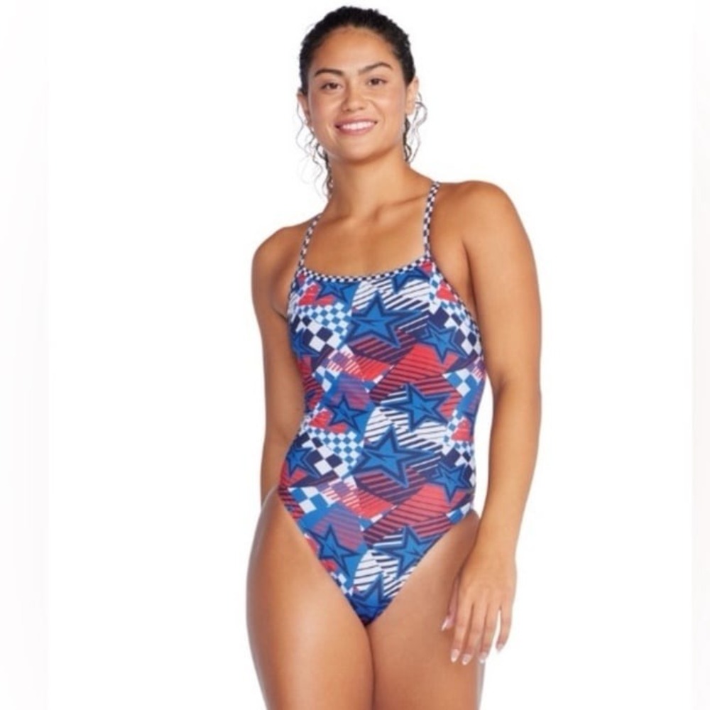Speedo One Piece Swimsuit Size 38